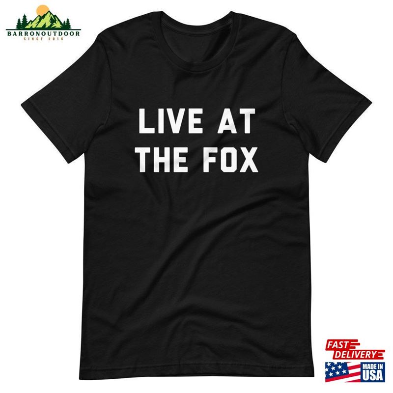 Live At The Fox As Worn By Ronnie Van Zant Classic Rock Lynyrd Skynyrd T-Shirt Live At The Fox As Worn By Ronnie Van Zant Classic Rock Lynyrd Skynyrd T-Shirt