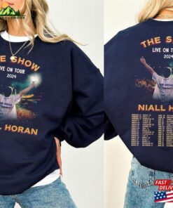 Live On Tour 2024 Niall Horan Shirt The Show Tracklist Graphic Unisex Classic