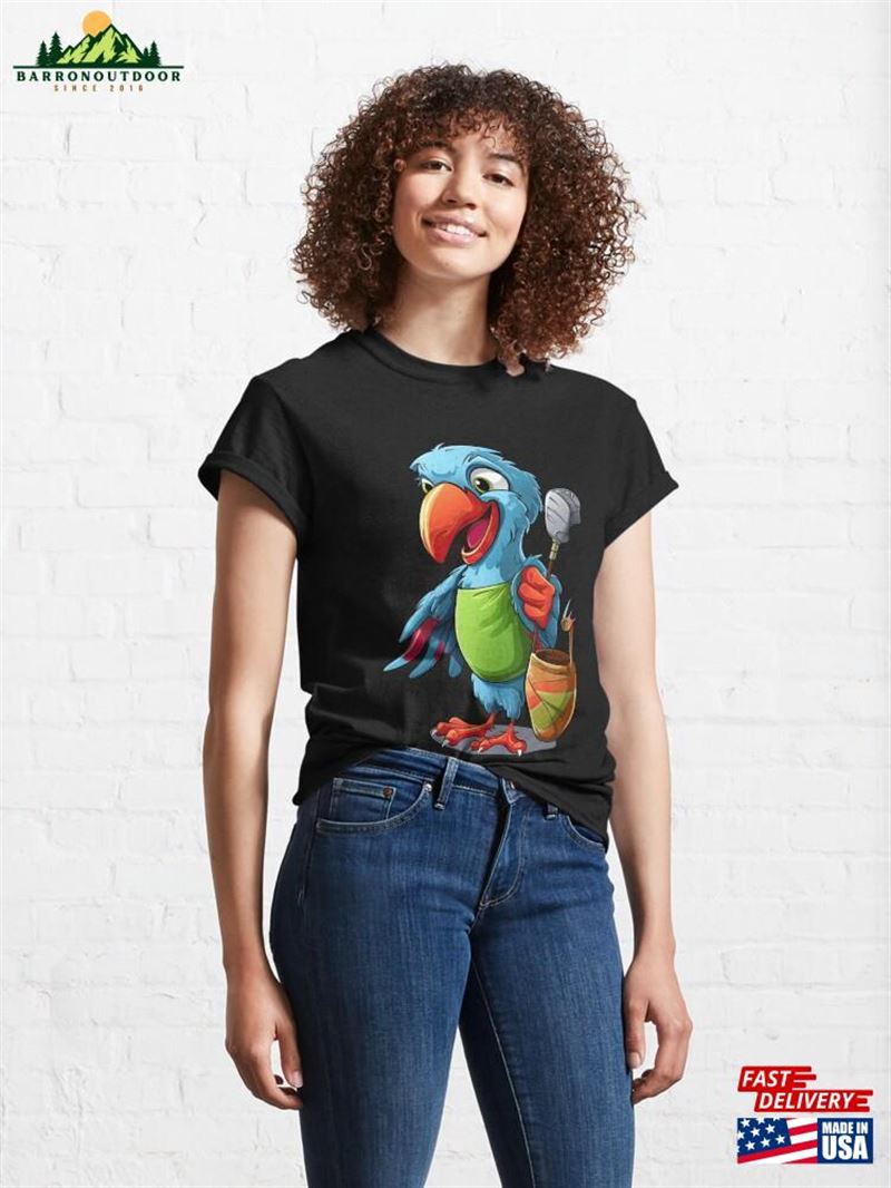 Lively Golf Fun The Colorful Parrot On Green Classic T-Shirt Sweatshirt Hoodie Lively Golf Fun The Colorful Parrot On Green Classic T-Shirt Sweatshirt Hoodie
