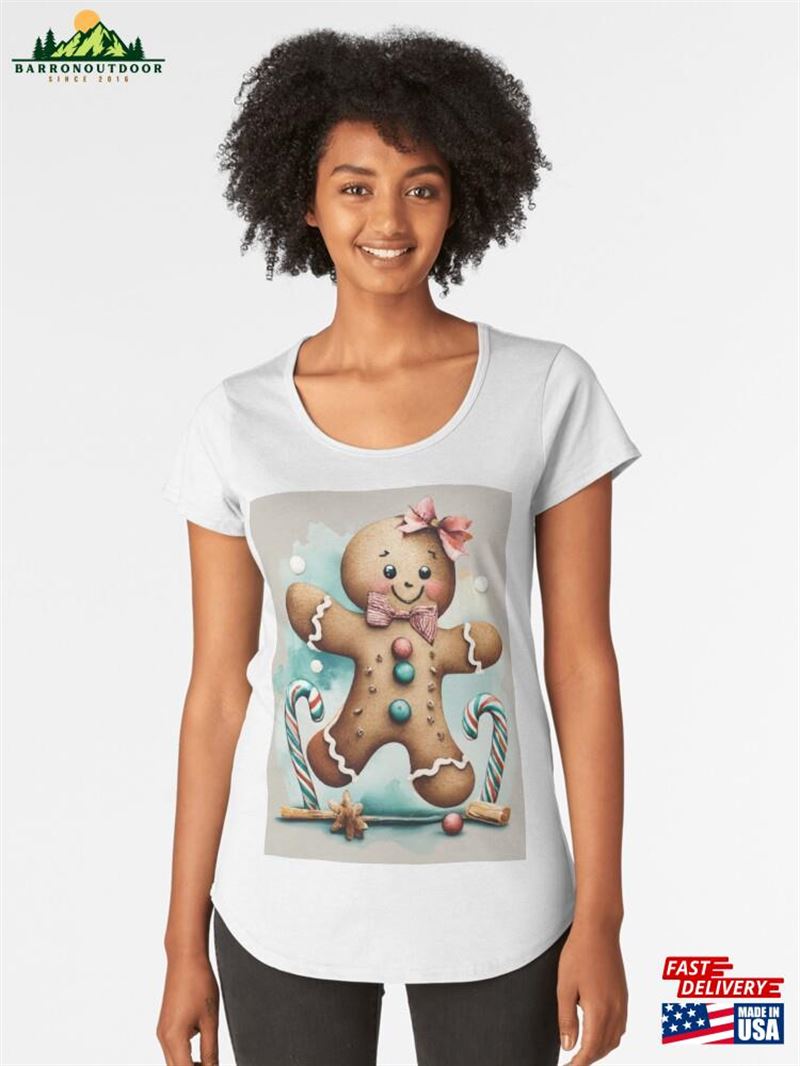 Logo Picture Illustration Graphics Graffiti Christmas Decoration Cookie Gingerbread Watercolor Brown Gray Black White Red Premium Scoop T-Shirt Sweatshirt Unisex Logo Picture Illustration Graphics Graffiti Christmas Decoration Cookie Gingerbread Watercolor Brown Gray Black White Red Premium Scoop T-Shirt Sweatshirt Unisex