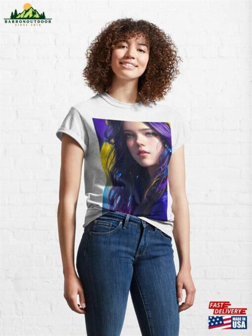Loneliness Adds Beauty To Life Childhood Dream Girl T-Shirt Unisex Classic