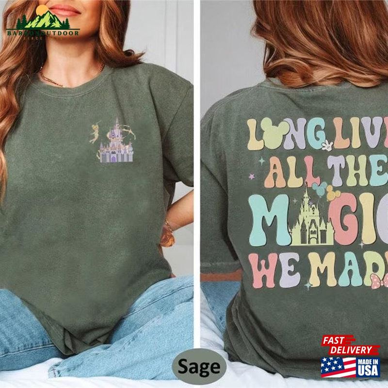 Long Live All The Magic We Made Comfort Colors Shirt Disney Castle 1971 Classic T-Shirt Long Live All The Magic We Made Comfort Colors Shirt Disney Castle 1971 Classic T-Shirt