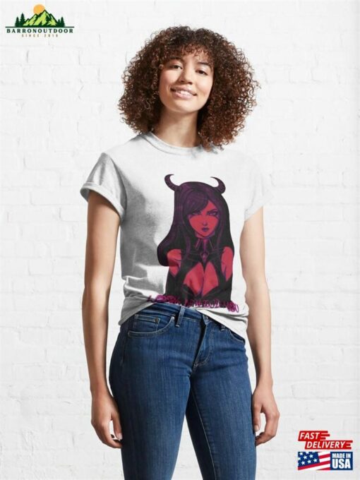 Look Behind You Devil Girl Classic T-Shirt Hoodie
