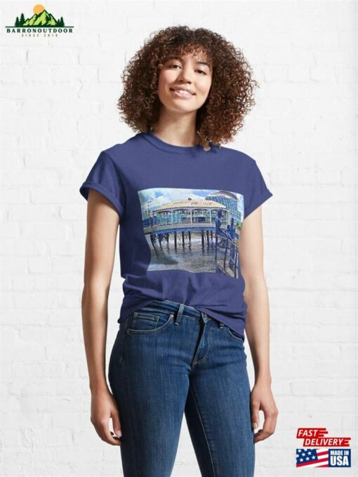 Looking Out Over The Sea Classic T-Shirt Sweatshirt
