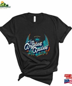 Los Angeles And Other Band Azules Music T-Shirt Long Sleeve Crewneck Sweatshirt Classic