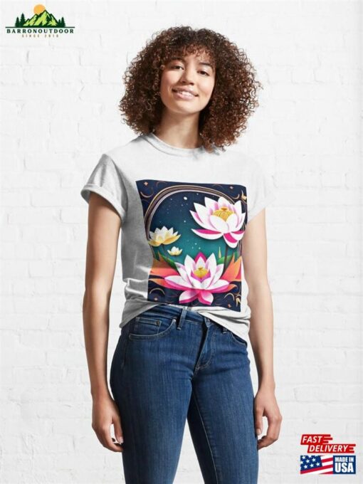 Lotus Arch Classic T-Shirt Unisex Hoodie