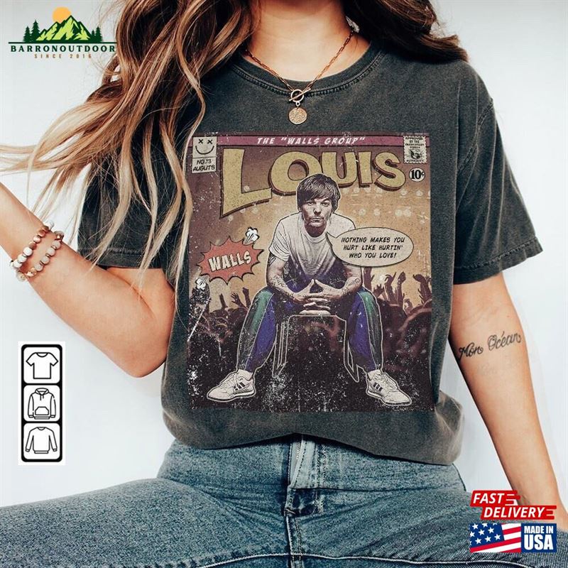 Louis Tomlinson Comic Shirt 90S Vintage Merch Book Art Walls Album World Tour Ticket 2023 Graphic Tee Unisex Gift Hoodie V2 Classic Sweatshirt Louis Tomlinson Comic Shirt 90S Vintage Merch Book Art Walls Album World Tour Ticket 2023 Graphic Tee Unisex Gift Hoodie V2 Classic Sweatshirt