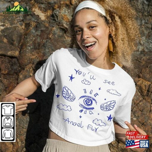 Louis Tomlinson Drawing T-Shirt One Direction Fan Shirt Pop Art Graphic Tee Classic Hoodie