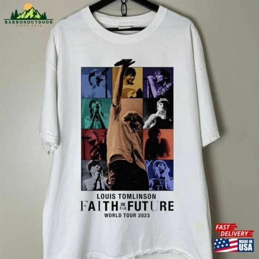 Louis Tomlinson Faith In The Future Shirt 1D T-Shirt Sweatshirt Classic