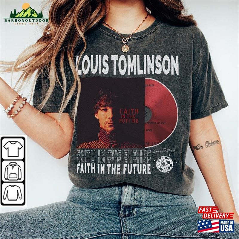 Louis Tomlinson Music Shirt Y2k 90S Merch Vintage Album Faith In The Future Tour 2023 Tickets Tee Gift For Fan L2605m Classic Hoodie Louis Tomlinson Music Shirt Y2k 90S Merch Vintage Album Faith In The Future Tour 2023 Tickets Tee Gift For Fan L2605m Classic Hoodie
