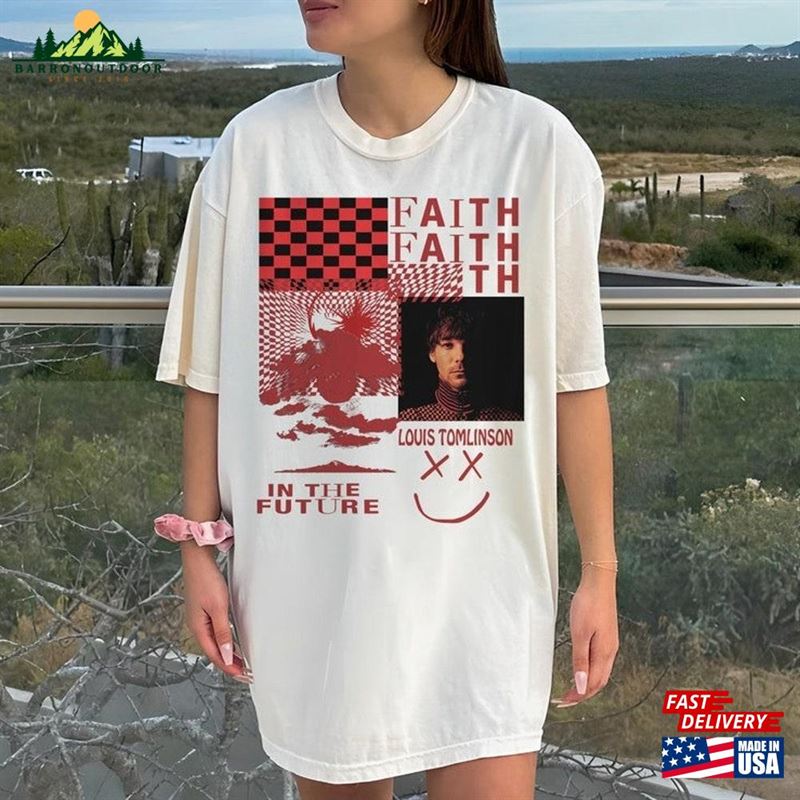 Louis Tomlinson Shirt Faith In The Future 2023 World Tour Unisex Classic Louis Tomlinson Shirt Faith In The Future 2023 World Tour Unisex Classic