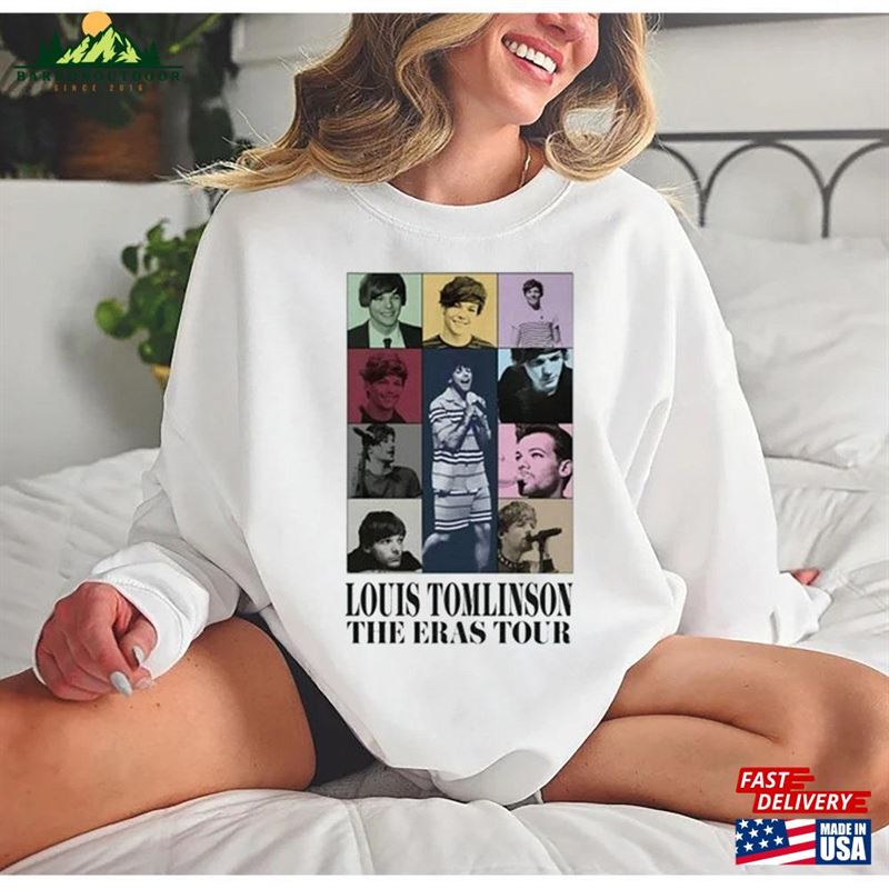 Louis Tomlinson The Eras Tour Shirt Sweatshirt Classic Louis Tomlinson The Eras Tour Shirt Sweatshirt Classic