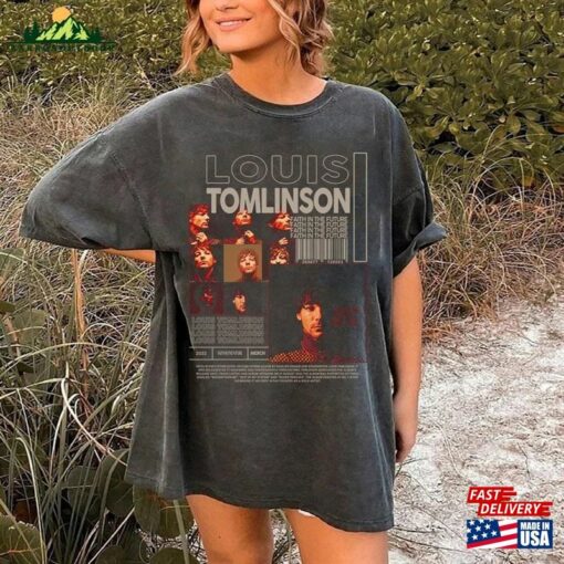Louis Tomlinson Vintage T-Shirt Faith In The Future Merch Hoodie Classic