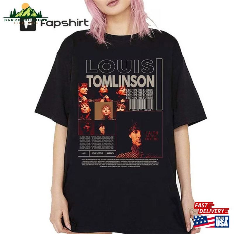 Louis Tomlinson Vintage T-Shirt Faith In The Future Merch Sweatshirt Hoodie Louis Tomlinson Vintage T-Shirt Faith In The Future Merch Sweatshirt Hoodie