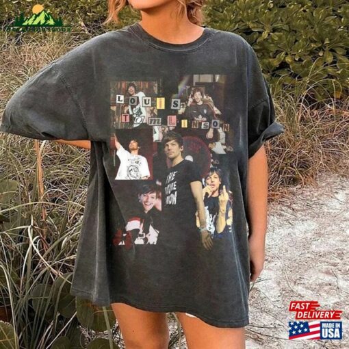 Louis Tomlinson Vintage T-Shirt Shirt Merch Unisex Sweatshirt