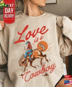 Love Is A Cowboy Shirt Cowgirl Music Tour 2023 Hoodie Unisex