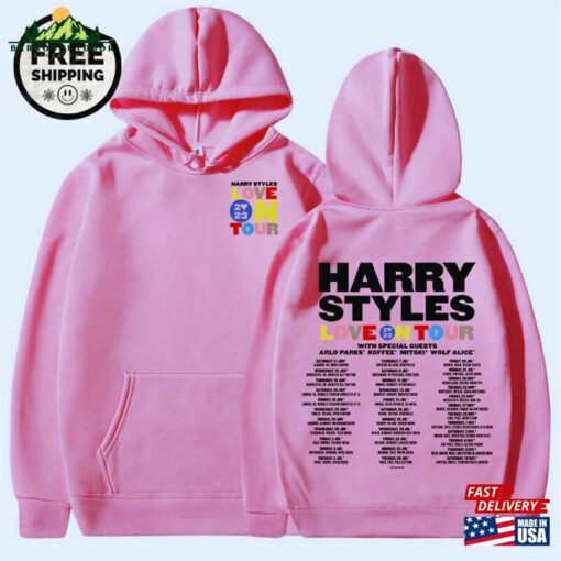 Love On Tour 2023 Hoodies Step Into The World Of Harry Styles Unleash Your Passion A Must Hoodie Unisex