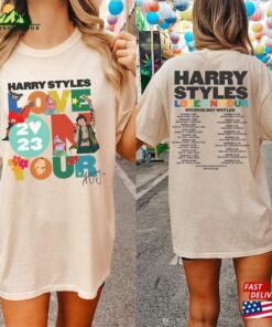 Love On Tour 2023 Shirt Dates Back Comfort Colors Hoodie T-Shirt