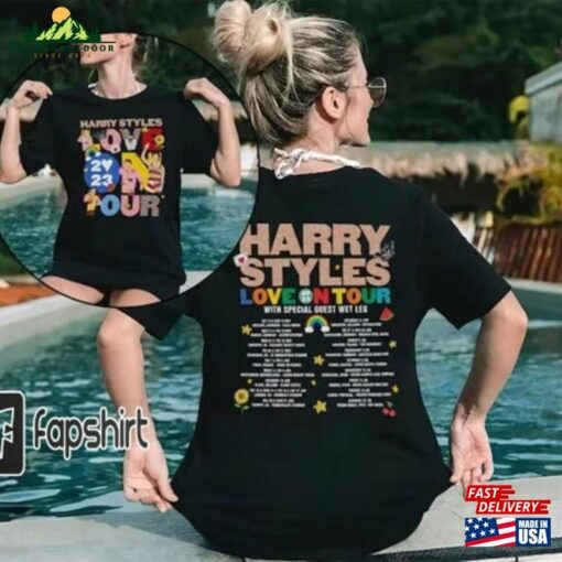 Love On Tour 2023 Shirt Har Ry T-Shirt Doubled Side Ts Classic Hoodie