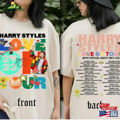Love On Tour Shirt Harry Styles 2023 Tee Hoodie Sweatshirt