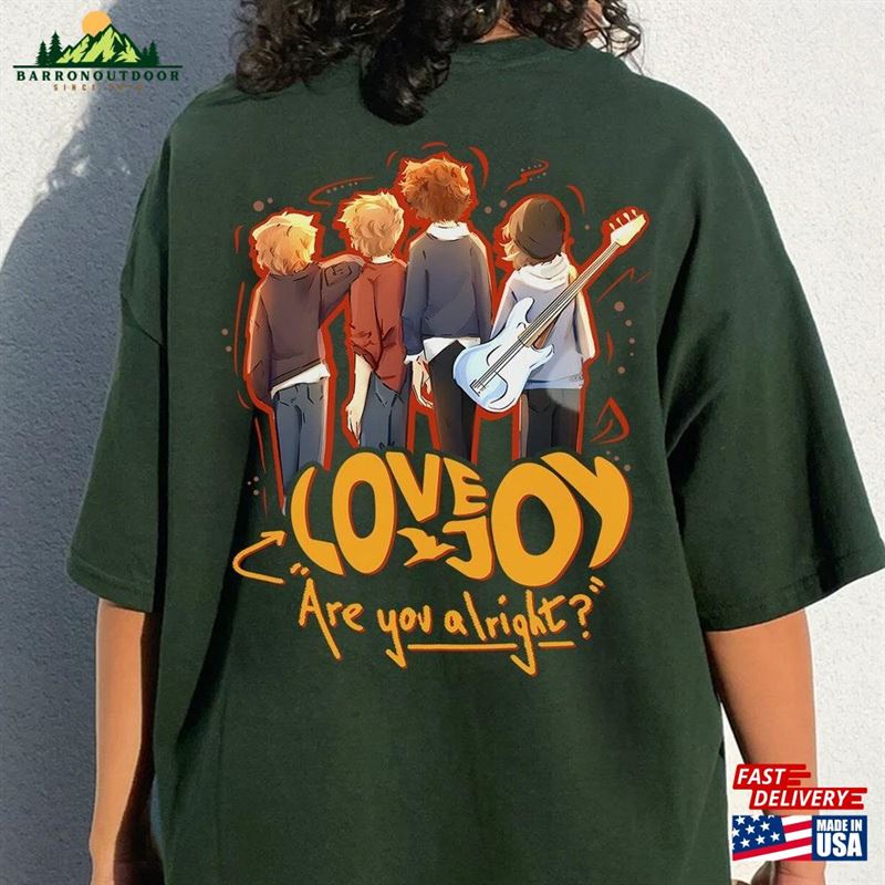Lovejoy 2023 Tour Shirt Across The Pond Hoodie Unisex Lovejoy 2023 Tour Shirt Across The Pond Hoodie Unisex