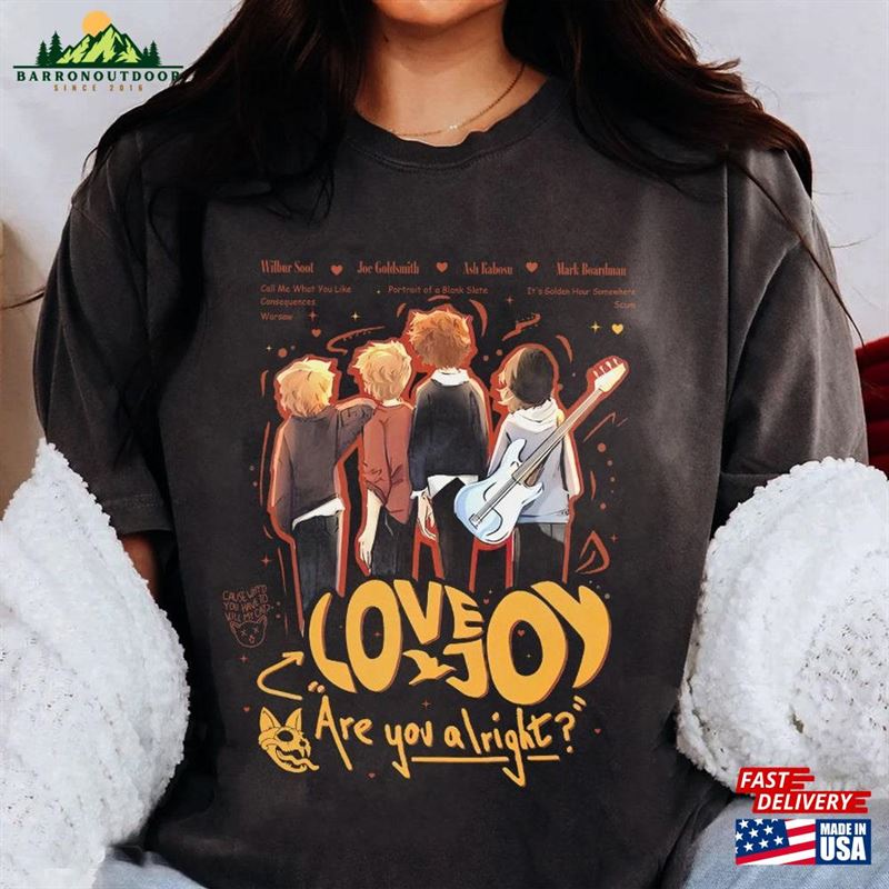 Lovejoy Tour Are You Alright Concert 2023 Shirt Band Music Hip Hop Sweatshirt Unisex Lovejoy Tour Are You Alright Concert 2023 Shirt Band Music Hip Hop Sweatshirt Unisex