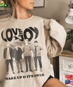 Lovejoy Wake Up Its Over Sweatshirt Graphic Retro 90S Cat Shirt Pop Music Hoodie