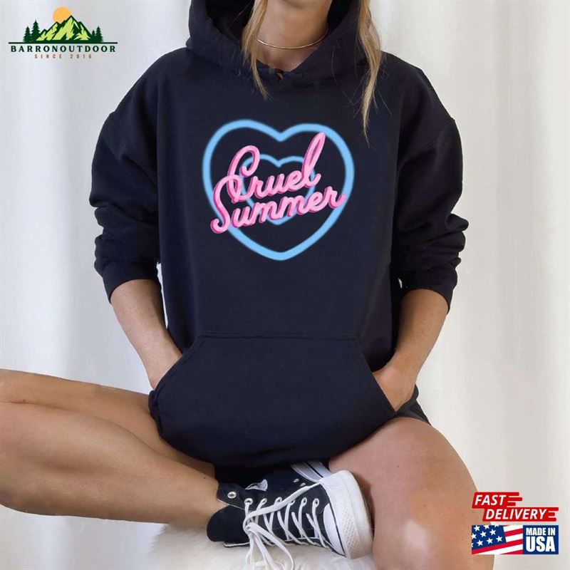 Lovely Cruel Summer Heart Taylor Swift Shirt Swiftie Sweatshirt Classic Lovely Cruel Summer Heart Taylor Swift Shirt Swiftie Sweatshirt Classic