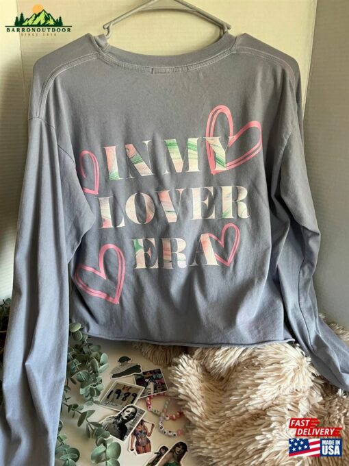 Lover Era Inspired Crop Top T-Shirt Classic