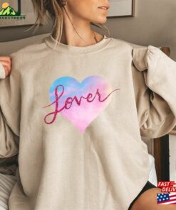 Lover Sweatshirt Heart Shirt Album T-Shirt Classic
