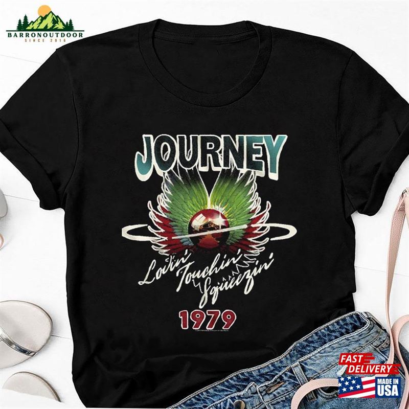 Lovin’ Touchin’ Squeezin’ Journey Band 1979 T-Shirt Tour Merch Rock Fan Gift Shirt Hoodie Sweatshirt Lovin’ Touchin’ Squeezin’ Journey Band 1979 T-Shirt Tour Merch Rock Fan Gift Shirt Hoodie Sweatshirt