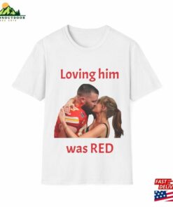 Loving Him Was Red T-Shirt Classic Hoodie