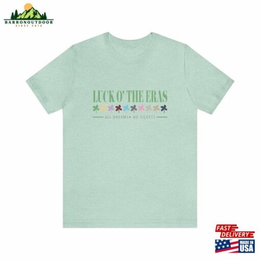 Luck O’the Eras Swiftie St Patrick’s Day Tee Unisex Sweatshirt