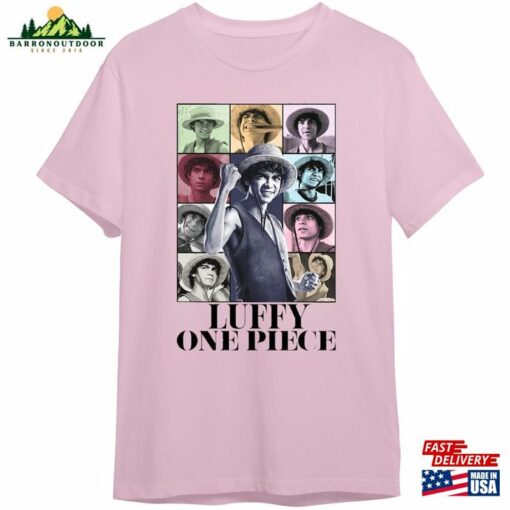 Luffy The Eras Tour Shirt Retro One Piece Live Action Movie 2023 T-Shirt Gifts Classic