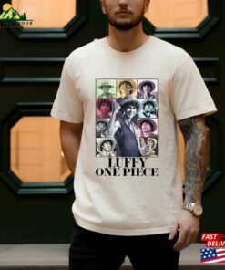 Luffy The Eras Tour Shirt Retro One Piece Live Action Movie 2023 T-Shirt Sweatshirt