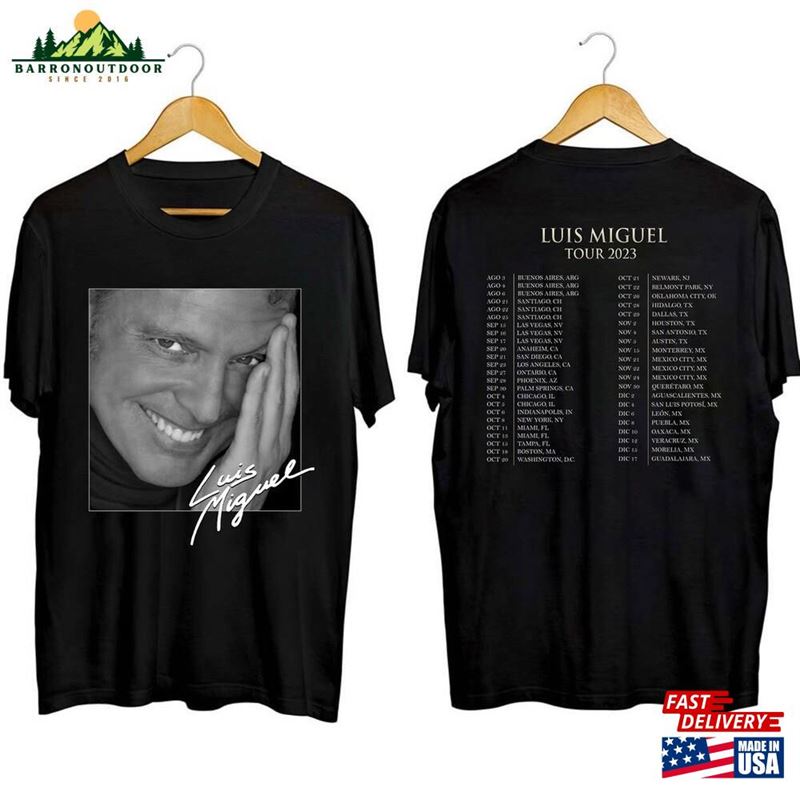 Luis Miguel Tour 2023 Shirt Fan Concert For T-Shirt Sweatshirt Luis Miguel Tour 2023 Shirt Fan Concert For T-Shirt Sweatshirt