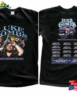 Luke Combs 2024 Tour Growing Up And Getting Old T-Shirt Merch Country Music Tee Classic Hoodie