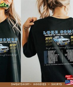 Luke Combs 2024 Tour Shirt Growin Up Retro Country Sweatshirt Unisex