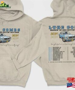Luke Combs 2024 Tour Shirt Growin Up Retro Country Unisex Classic