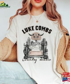 Luke Combs Bullhead Shirt World Tour Merch Cowboy Hoodie Classic