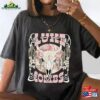 Luke Combs Bullhead T-Shirt Sweatshirt Cowboy Graphic Tee Classic Unisex