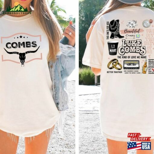 Luke Combs Country Music Shirt World Tour 2023 Hoodie Sweatshirt