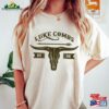 Luke Combs Est 1990 Bull Skull T-Shirt Country Music Sweatshirt World Tour 2023 Shirt Unisex Hoodie