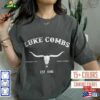 Luke Combs Est 1990 Sweatshirt Country Music Cowboy Hoodie Unisex