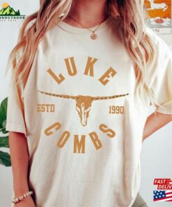 Luke Combs Estd 1990 T-Shirt Retro 90S Shirt Cowboy Tee Sweatshirt
