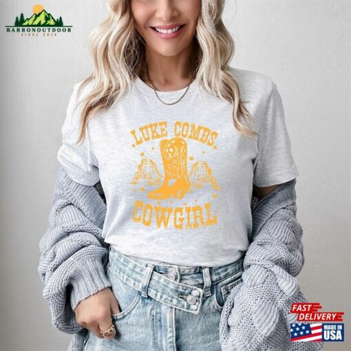 Luke Combs Shirt Cowgirl World Tour 2023 Shirts Unisex Classic