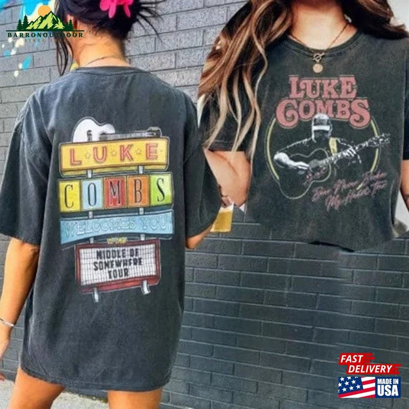 Luke Combs Shirt Guitar Comb Tour Unisex Hoodie Luke Combs Shirt Guitar Comb Tour Unisex Hoodie