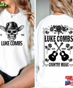 Luke Combs Shirt Two Side Print Country Music World Tour 2023 Hoodie T-Shirt
