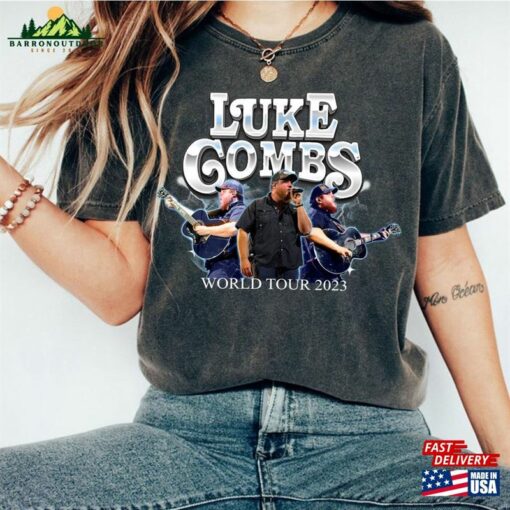 Luke Combs World Tour 2023 Shirt T-Shirt Unisex