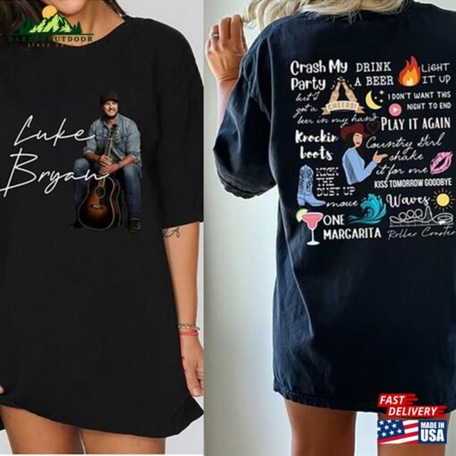 Luke Tour 2023 Shirt Bryan Merch Country Music Tee Classic T-Shirt
